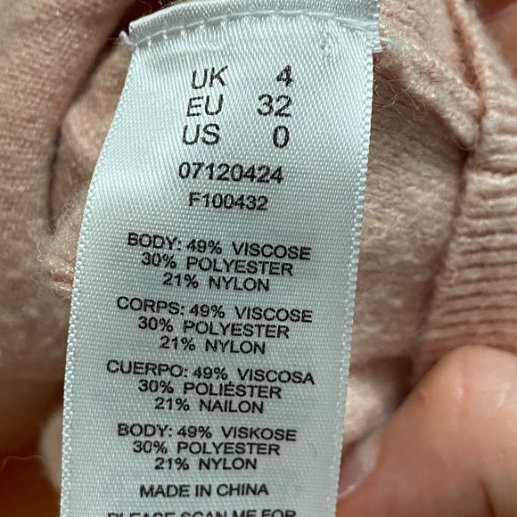 ASOS Dusty Pink Cardigan - Picture 4 of 4